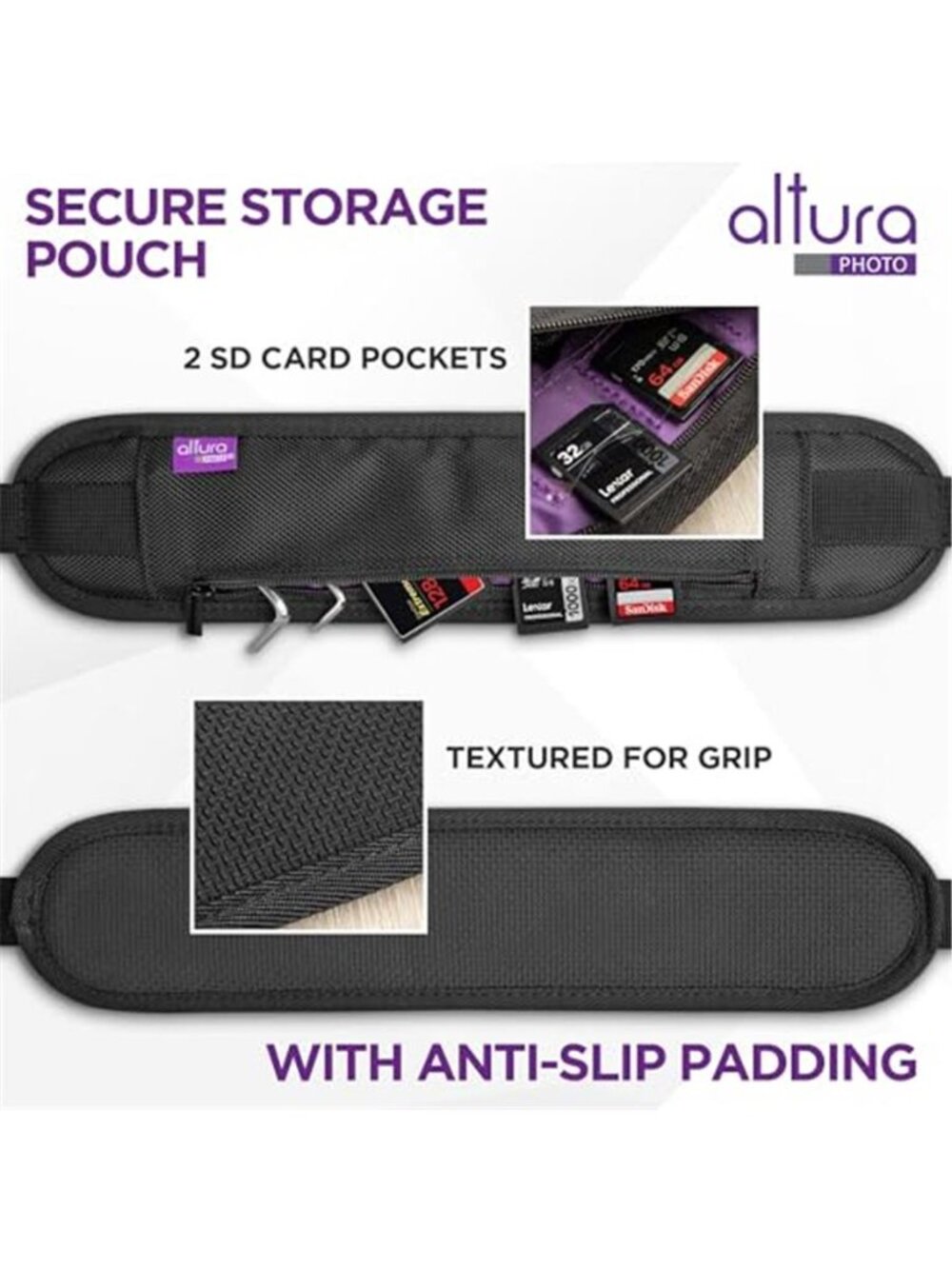 Photo Camera Strap with Quick Release & Safety Tether - Camera Strap - Picture 4 of 7